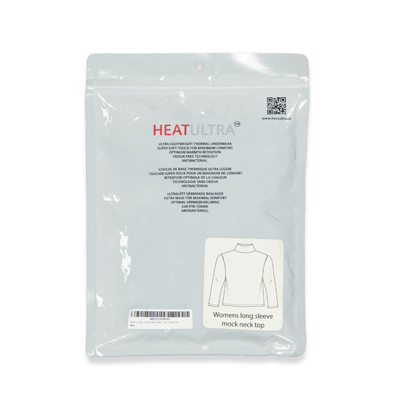 Heat Ultra - Women's Long Sleeve Mock Neck Top (95502 BLK)
