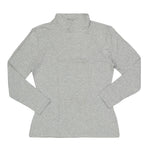 Heat Ultra - Women's Long Sleeve Mock Neck Top (95502 GRY)