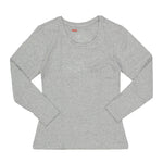 Heat Ultra - Women's Long Sleeve Scoop Neck Top (88708 GRY)