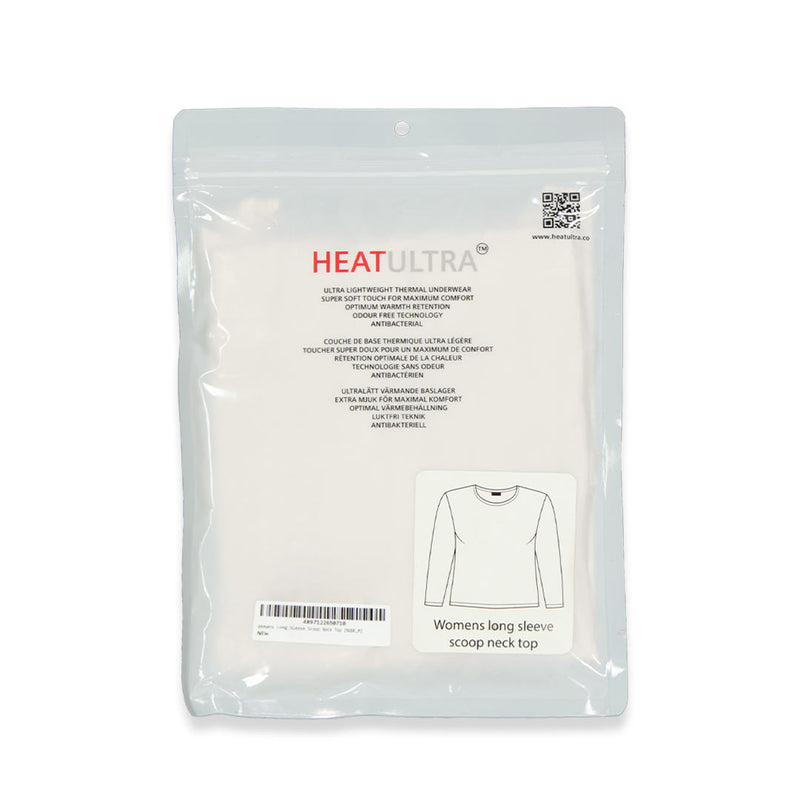 Heat Ultra - Women's Long Sleeve Scoop Neck Top (88708 NUDE)