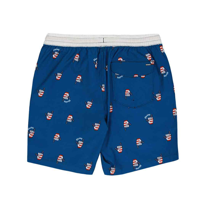 Hurley - Men's BBQ Stay Fly Swim Shorts (HSP23VMS-06397 400)