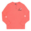 Hurley - Men's Beach-Icana CTN Long Sleeve Henley T-Shirt (HSP21VMT-01426 601)