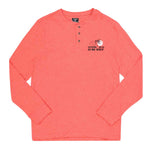 Hurley - Men's Beach-Icana CTN Long Sleeve Henley T-Shirt (HSP21VMT-01426 601)