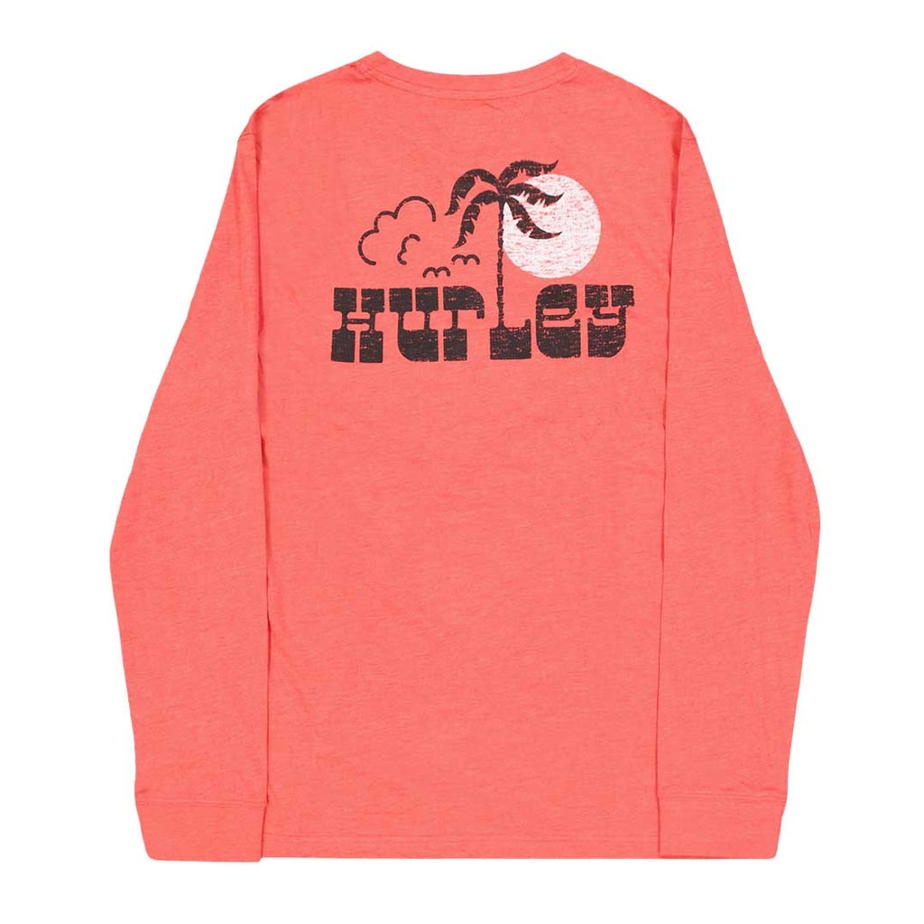 Hurley - Men's Beach-Icana CTN Long Sleeve Henley T-Shirt (HSP21VMT-01426 601)