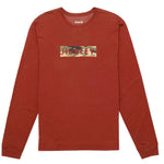 Hurley - Men's Boxed Logo CTN Long Sleeve Graphic T-Shirt (HFA21VMT-02712 811)