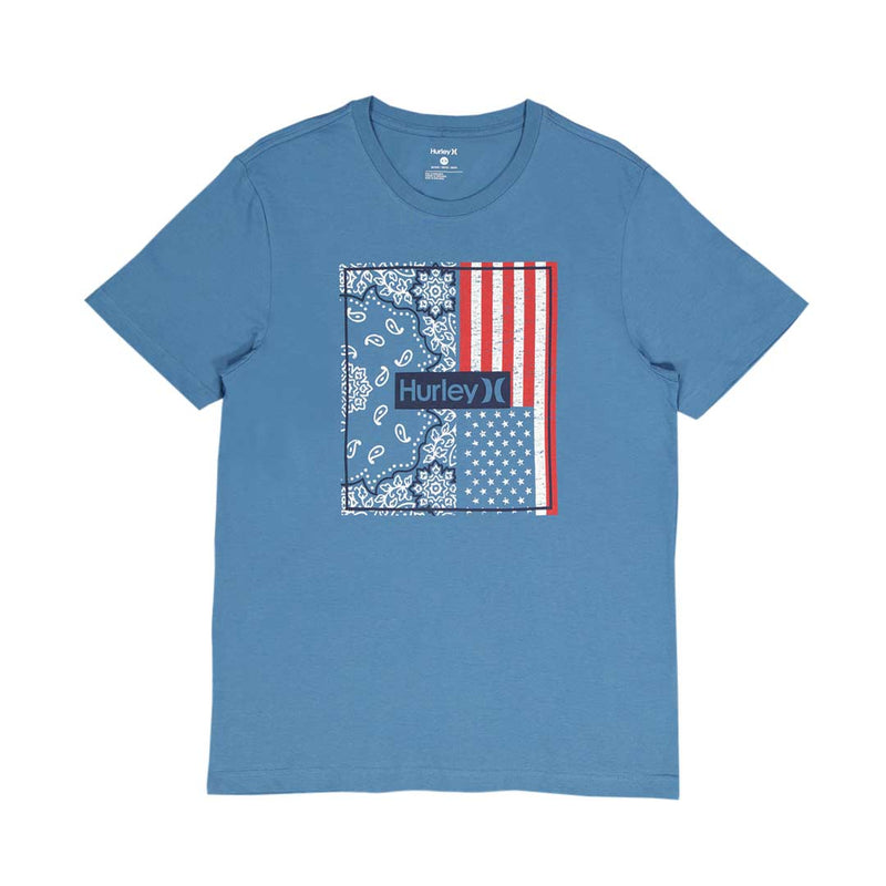 Hurley - Men's Found Nation Dream T-Shirt (HSP22VMT-03901 420)