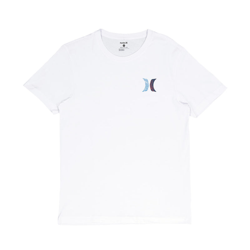 Hurley - Men's Found Nation Stars T-Shirt (HSP22VMT-03900 100)