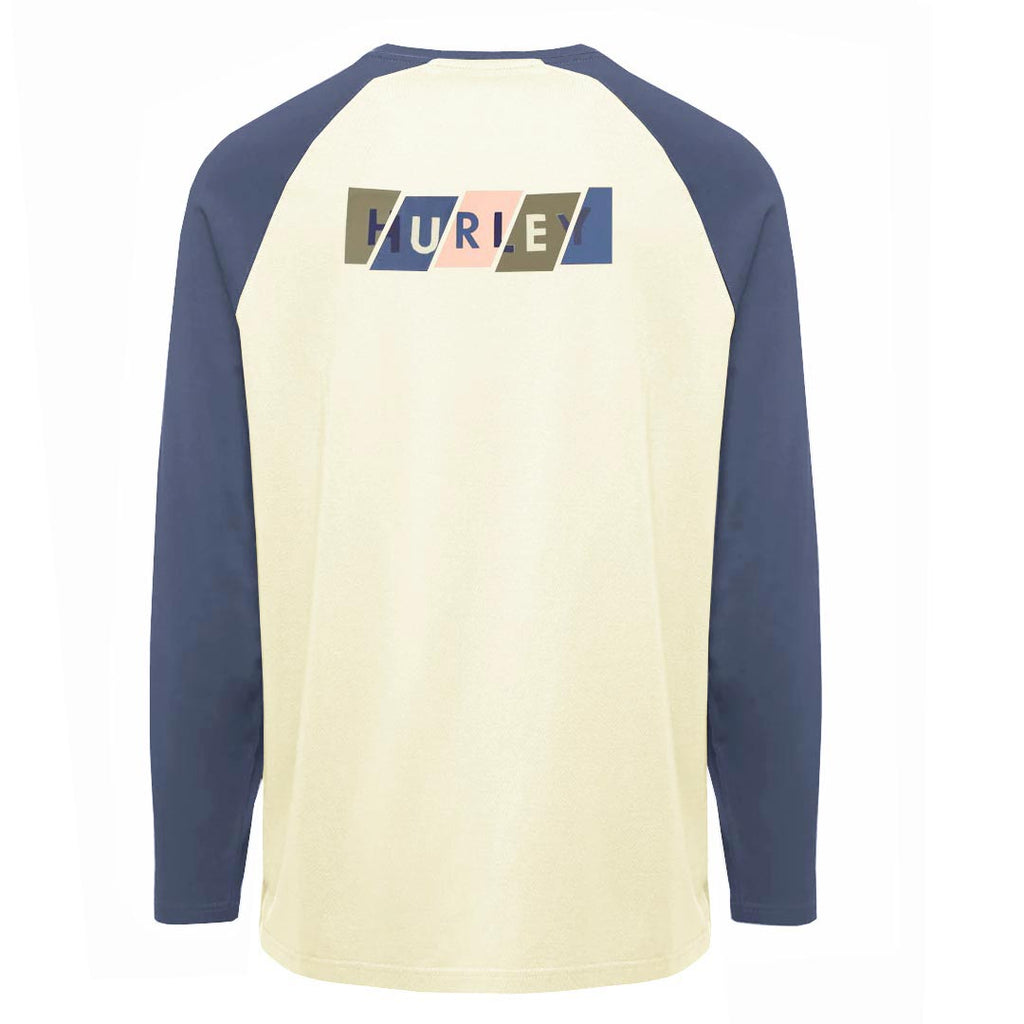 Hurley - Men's Long Sleeve Raglan T-Shirt (HFA21VMT-02562 105)