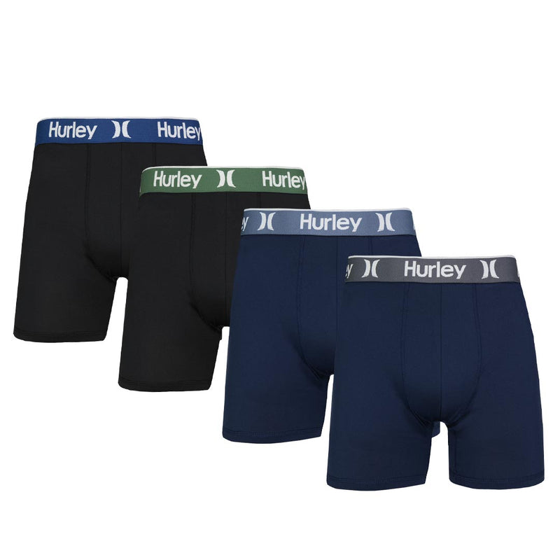 Hurley - Men's Regrind 4 Pack Boxer Brief (HUCOREM153786 431)