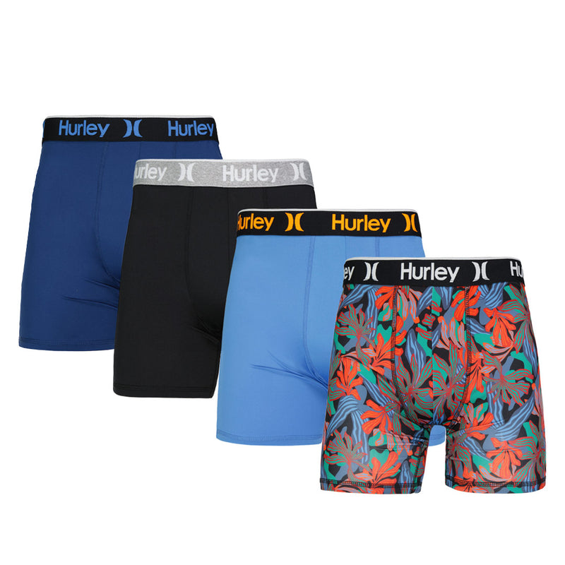 Hurley - Men's Regrind 4 Pack Boxer Brief (HUFA25M156380 421)