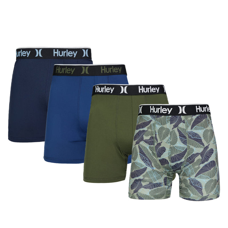 Hurley - Men's Regrind 4 Pack Boxer Brief (HUFA25M156380 422)