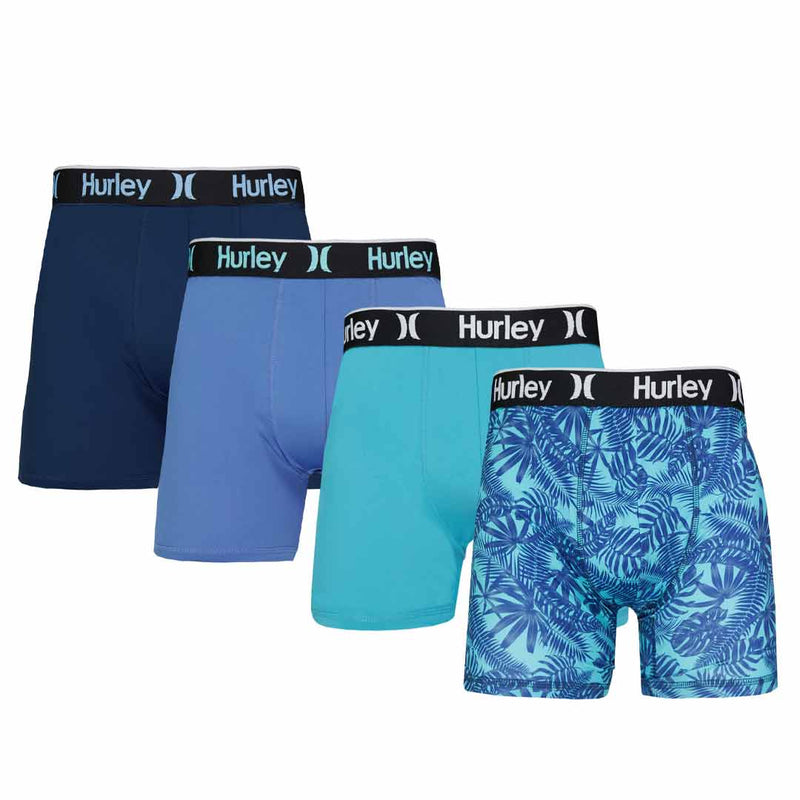 Hurley - Men's Regrind 4 Pack Boxer Brief (HUFA25M156380 440)