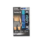 Hurley - Men's Regrind 4 Pack Boxer Brief (HUFA25M156380 440)