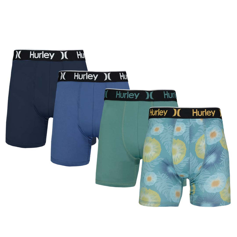 Hurley - Men's Regrind 4 Pack Boxer Brief (HUSP25M154803 313)