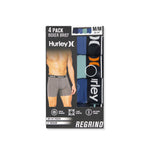 Hurley - Men's Regrind 4 Pack Boxer Brief (HUSP25M154803 417)