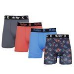 Hurley - Men's Regrind 4 Pack Boxer Brief (HUSP25M154803 433)