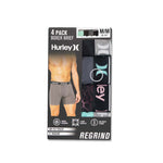 Hurley - Men's Regrind 4 Pack Boxer Brief (HUSP25M154803 440)