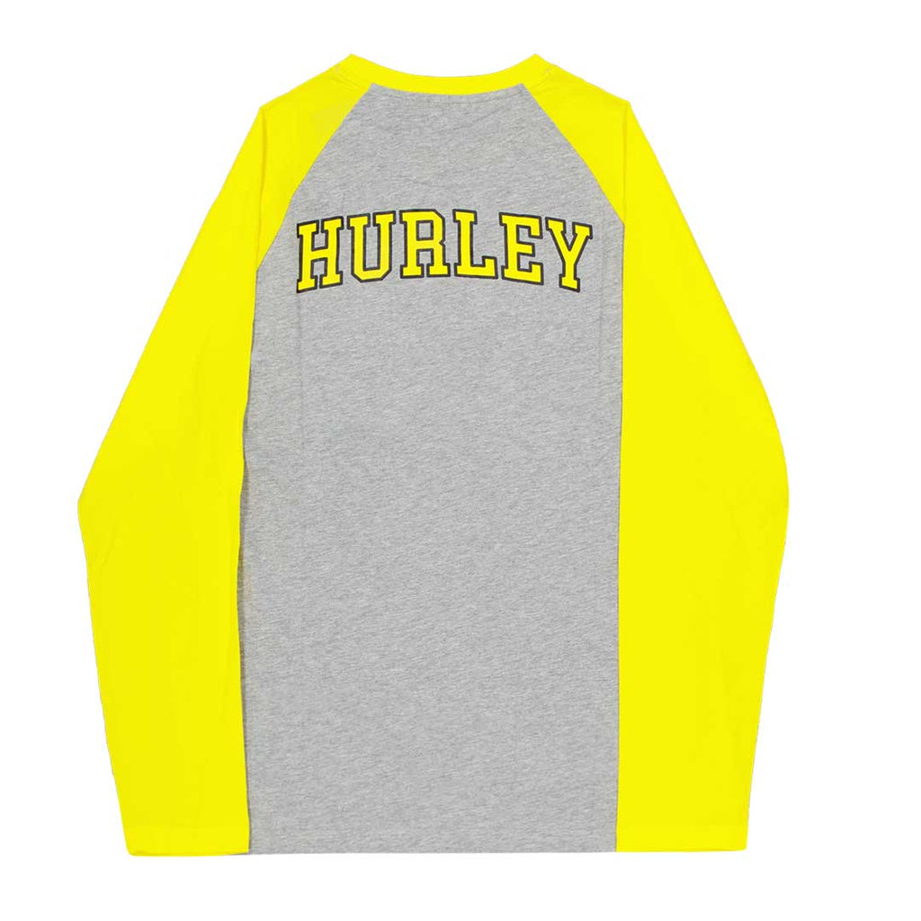 Hurley - Men's Uni Ctn Long Sleeve Raglan T-Shirt (HFA21VMT-02571 030)