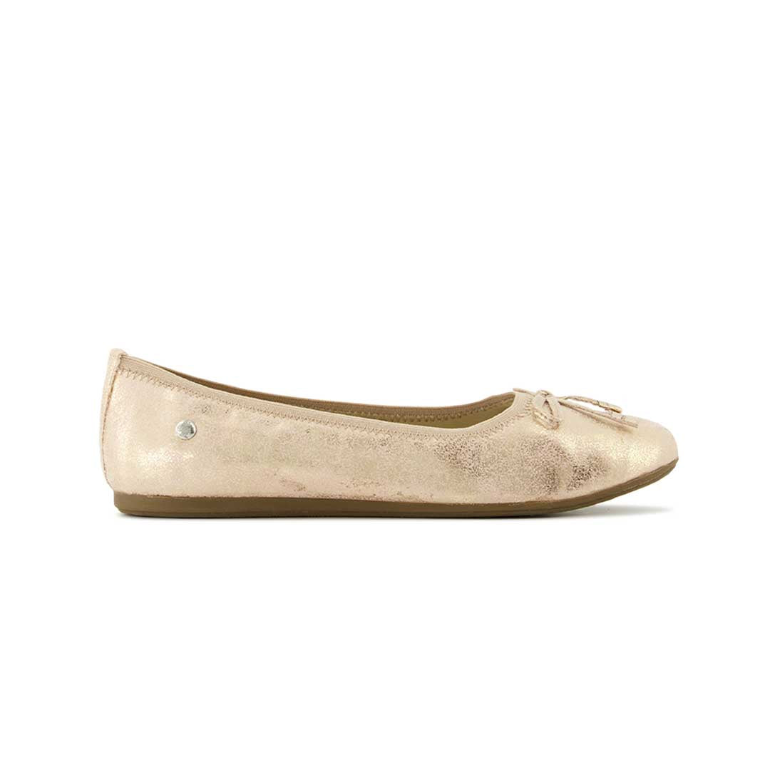 Hush Puppies Rose Gold Josie Youth Flat 5