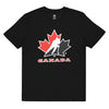 IIHF - T-shirt de Hockey Canada pour hommes (HOCA008MSC3A1GT 00BLK) 