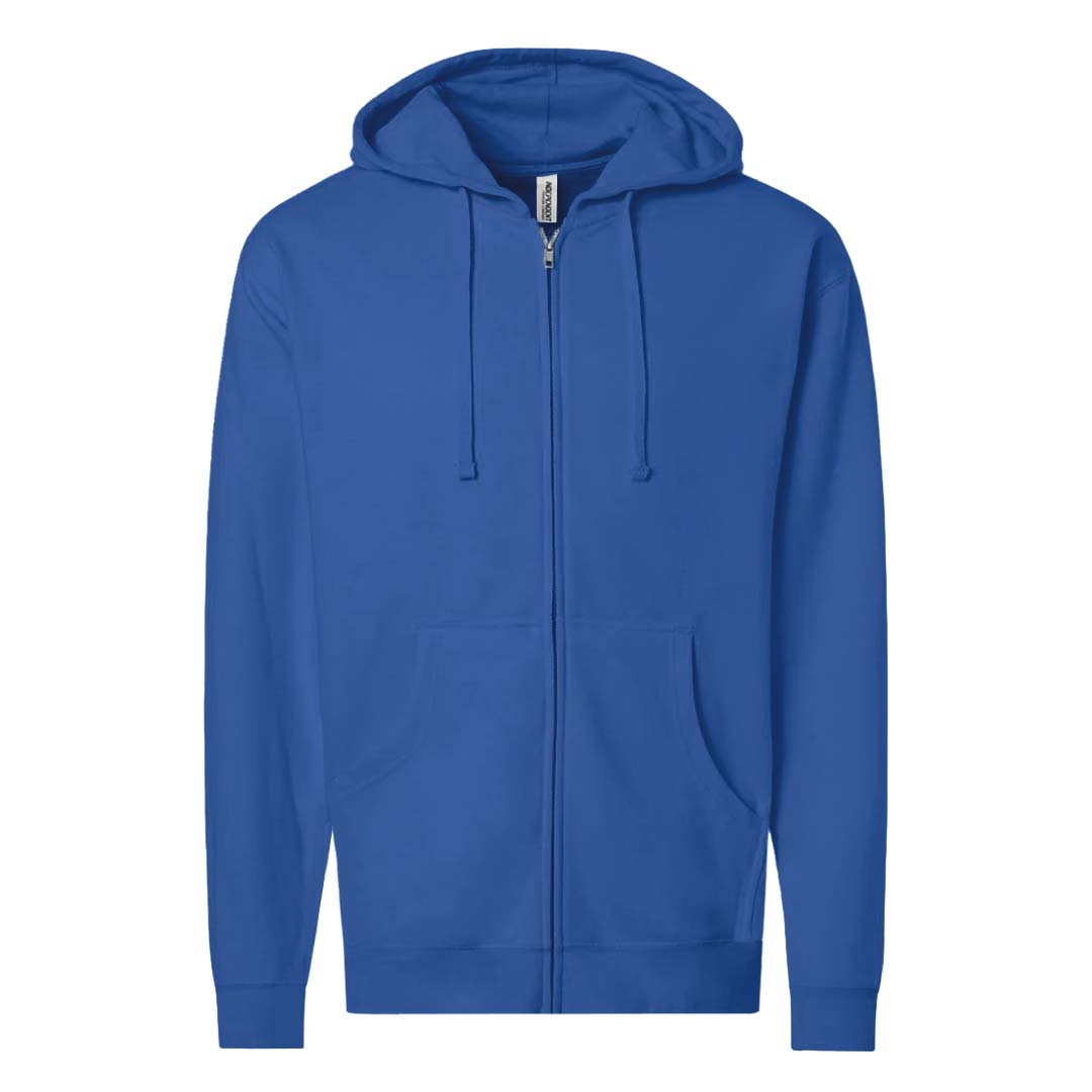 Independent Trading Company - Men's Fleece Full Zip Hoodie