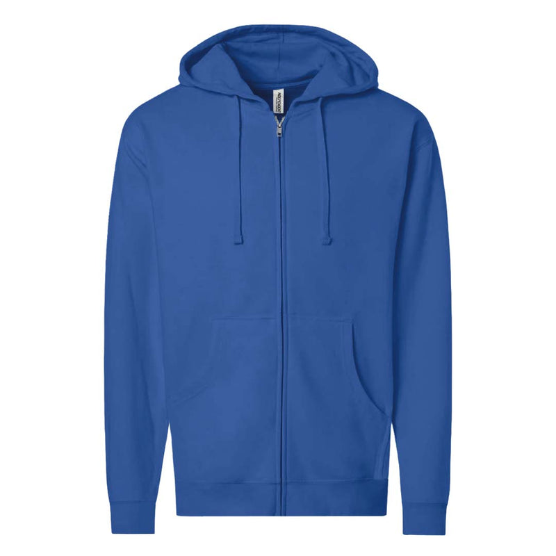 Independent Trading Company - Men's Fleece Full Zip Hoodie (SS4500ZP ROY)