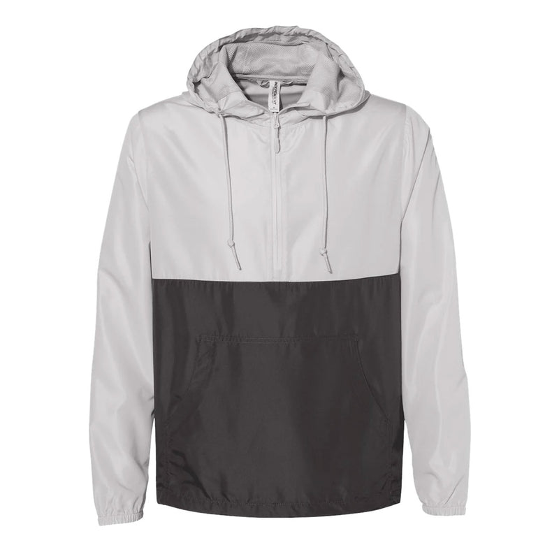 Independent Trading Company - Unisex Lightweight 1/4-Zip Windbreaker Pullover Jacket (EXP54LWP SMGP)