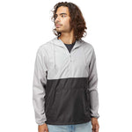 Independent Trading Company - Unisex Lightweight 1/4-Zip Windbreaker Pullover Jacket (EXP54LWP SMGP)