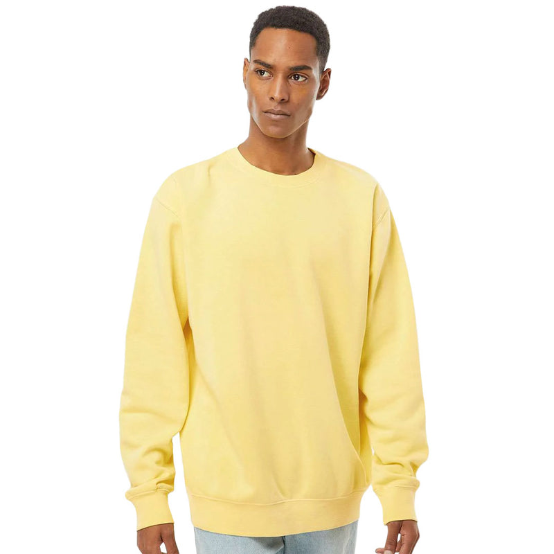Independent Trading Company - Unisex Premium Fleece Crewneck Sweatshirt (PRM3500C PYLW)