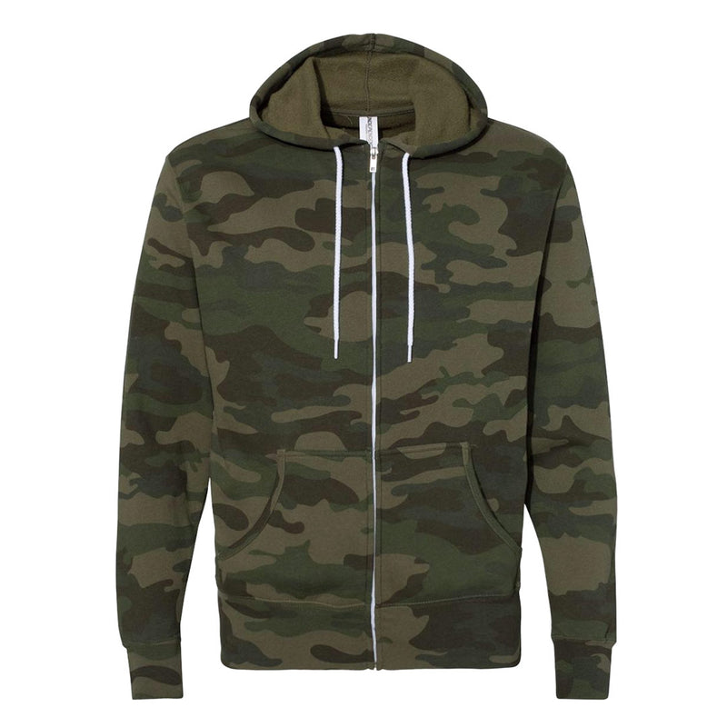 Independent Trading Company - Unisex Premium Fleece Full Zip Hoodie (AFX90UNZC FCMO)