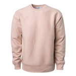 Independent Trading Company - Unisex Premium Heavyweight Cross Grain Crewneck Sweatshirt (IND5000C DPNK)