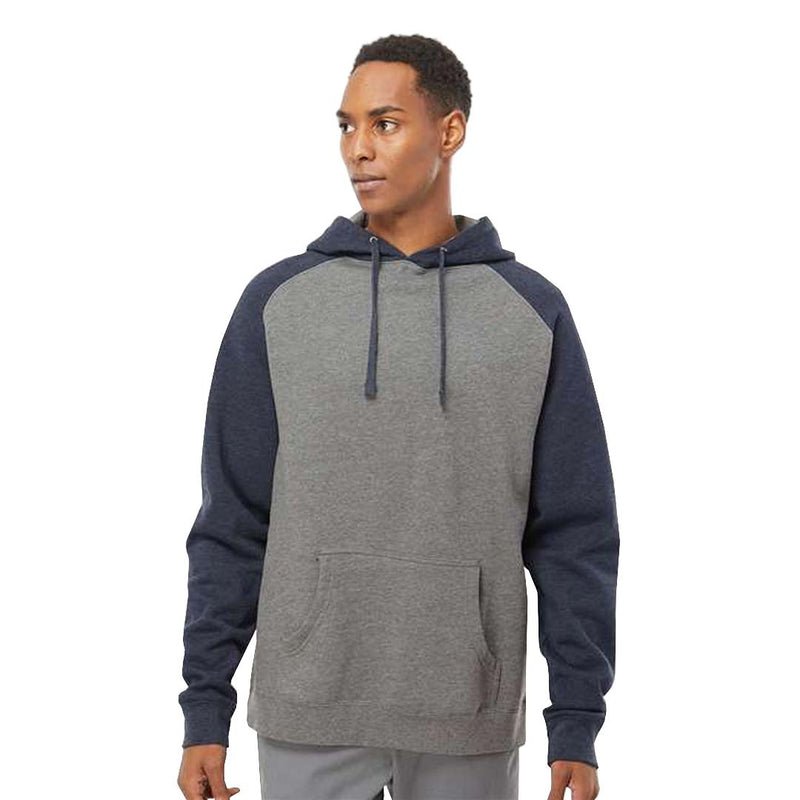 Independent Trading Company - Unisex Raglan Hoodie (IND40RP GNH)