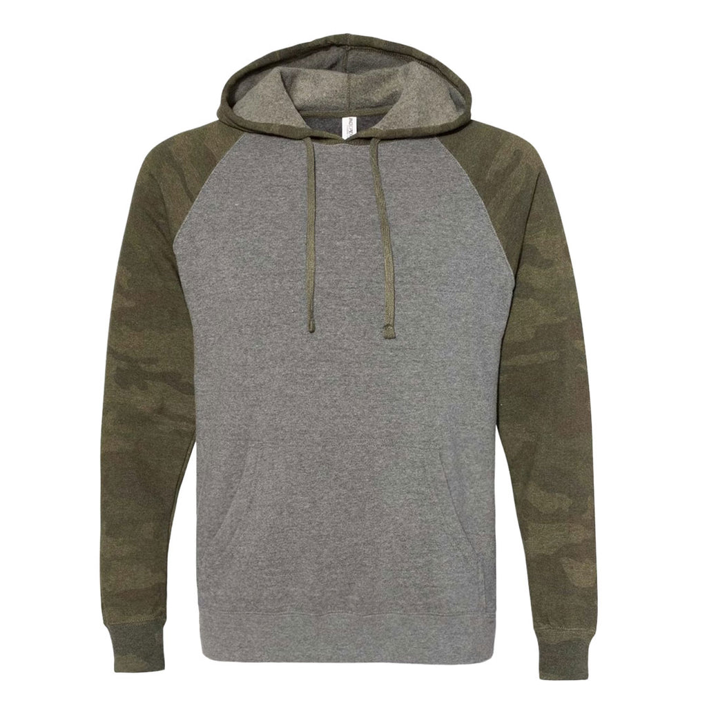 Independent Trading Company - Unisex Raglan Hoodie (PRM33SBP NIFC