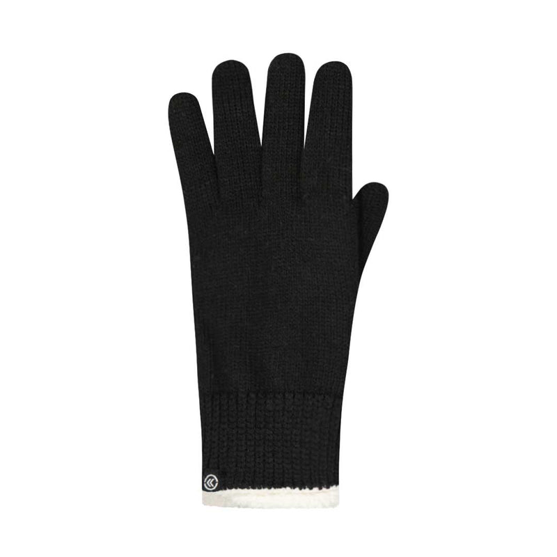 Isotoner - Gants en tricot classiques pour femme (44395 BLK)