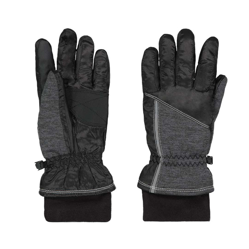 Isotoner - Gants de ski imperméables Sleekheat pour femme (30539 BLK) 