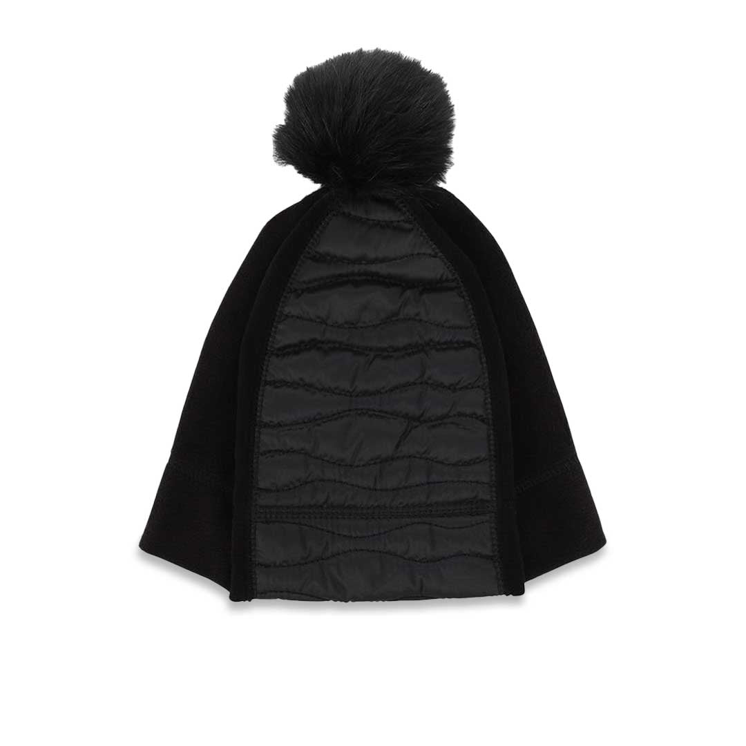 Isotoner - Women's Sleekheat Wave Quilted Beanie (30438 BLK) – SVP