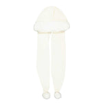 Isotoner - Women's Stretch Fleece Hoodwrap Scarf (83501 IVO)