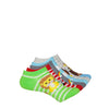 K.Bell - Kids' 6 Pack Noahs Ark No Show Socks (KBKS18C001-06 GYHTR)