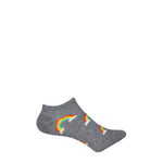 K.Bell - Kids' 6 Pack Noahs Ark No Show Socks (KBKS18C001-06 GYHTR)