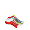 K.Bell - Kids' 6 Pack Sneaker Socks (KBKS17C002-06 MULBAR)