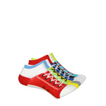 K.Bell - Kids' 6 Pack Sneaker Socks (KBKS17C002-06 MULBAR)