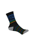 K.Bell - Kids' 8 Pack Fun Times Crew Socks (KSBF23H001-08 GYAST)