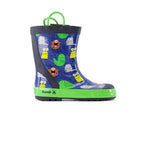 Kamik - Kids' (Preschool) Monsters Rain Boots (EK6113 BLU)