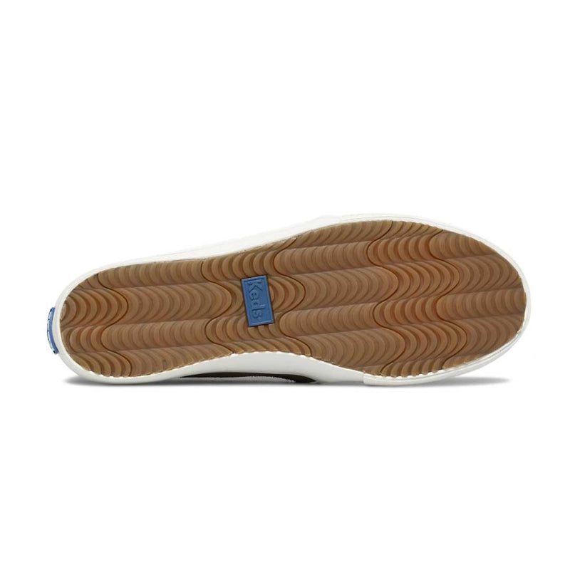 Keds - Chaussures à enfiler en daim perforé à deux étages pour femmes (WH66047) 