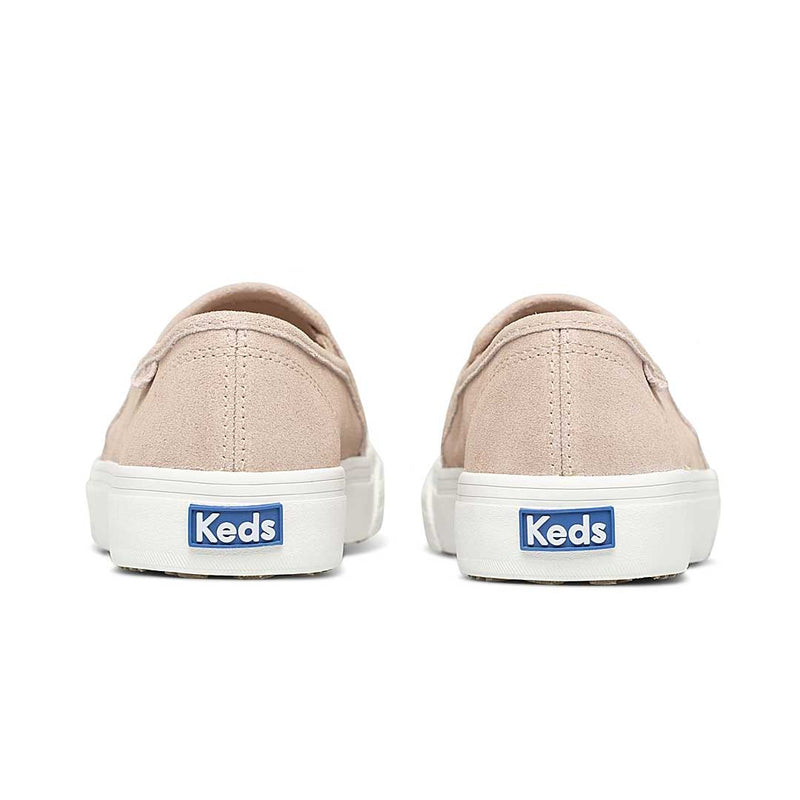Keds - Women's Double Decker Perforated Suede Slip On Shoes (WH66046)
