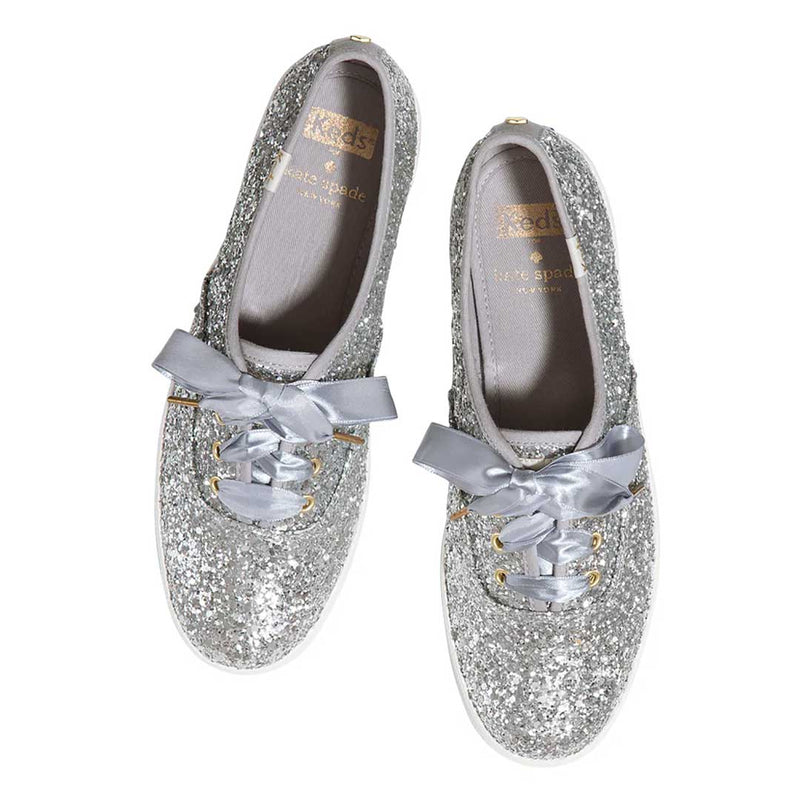 Keds - Women's Keds x Kate Spade Champion Glitter Shoes (WF52390)