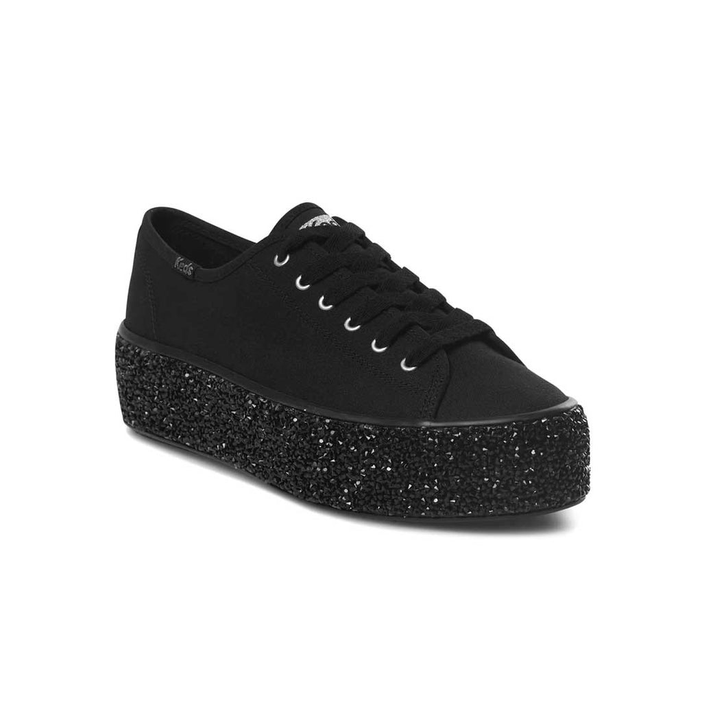Keds - Chaussures Triple Up Rock Salt Glitter pour femmes (WF66842) 