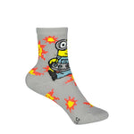 Kids' Minions 2 Pack Crew Socks (3689 1511 0007)