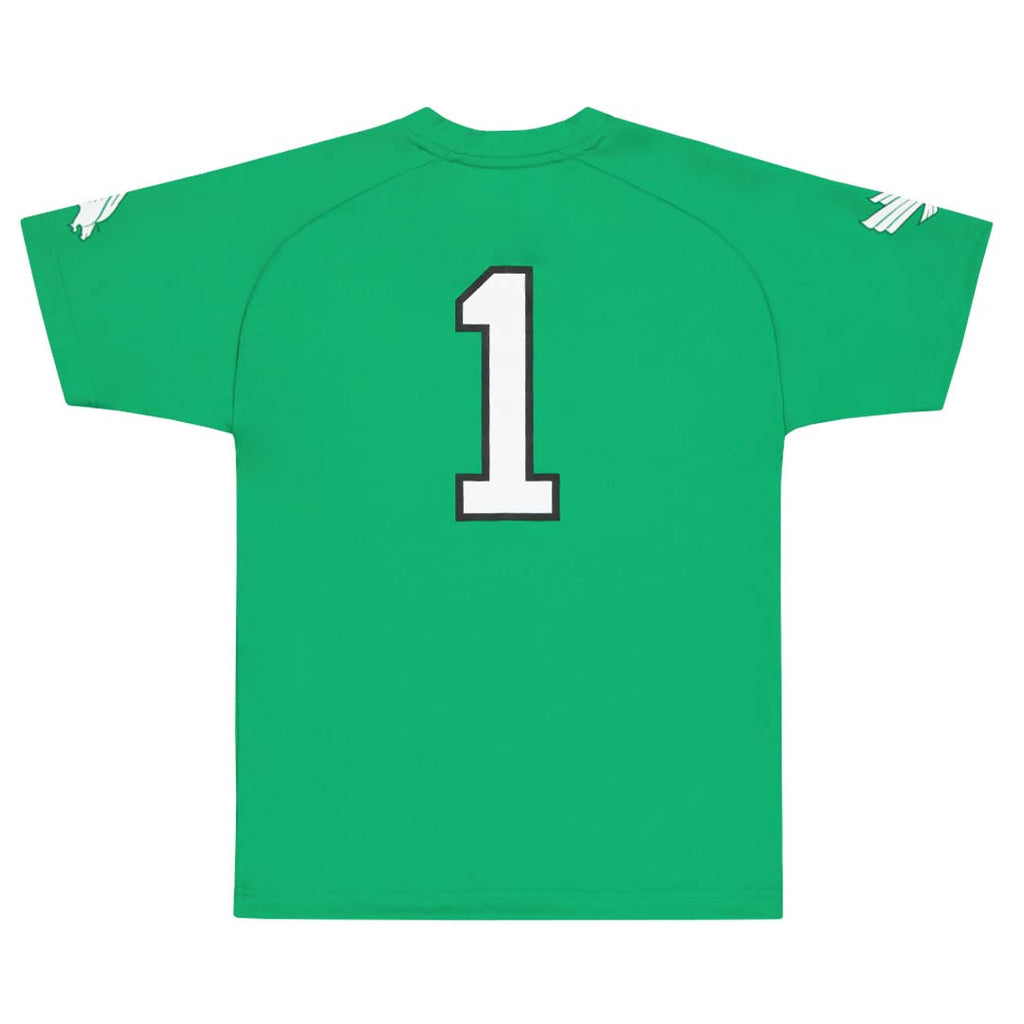 Kids' (Junior) North Texas Mean Green Number 1 Performance Jersey (KN48NG1N8)