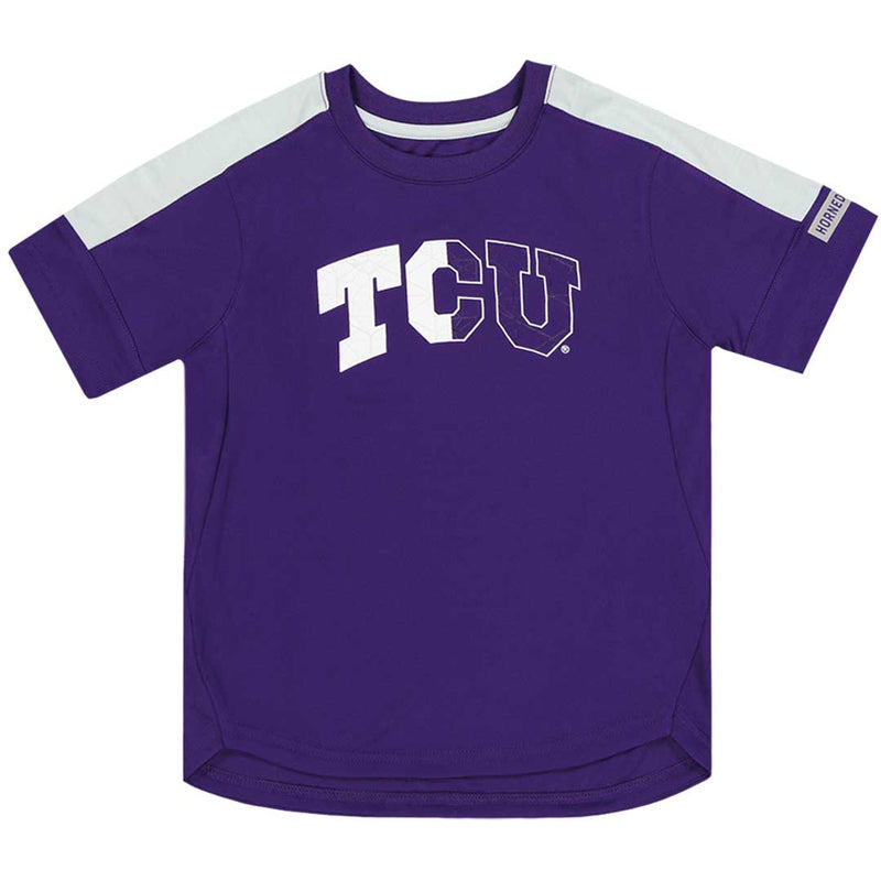 Kids' (Junior) TCU Horned Frogs Power T-Shirt (K46TRV 1GN)